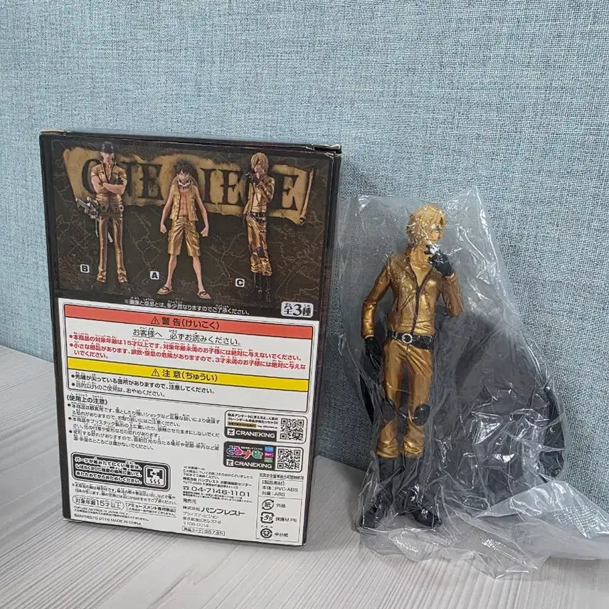 [BUNJANG] Limited Edition Banpresto DXF One Piece Film Gold Special Sanji Figure / 한정판 반프레스토 DXF 원피스 필름 골드 스페셜 상디 피규어