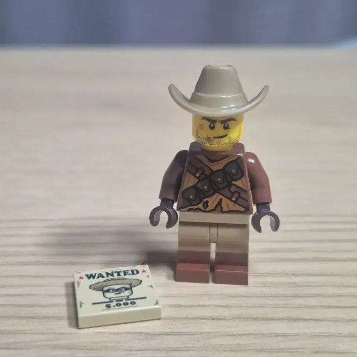 [BUNJANG] LEGO "BAM" Cowboy Sheriff Minifigure / 레고 bam 카우보이 보안관 미니피규어