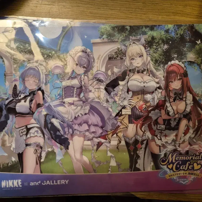 [BUNJANG] Nier: Automata x Gallery Collaboration 3rd Clear File / 니케 and gallery 3차 콜라보 클리어 파일