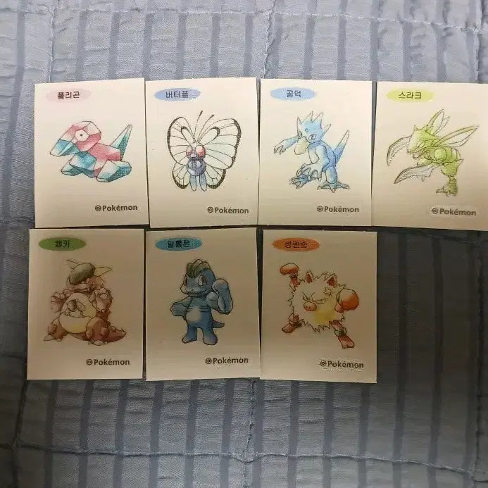 [BUNJANG] Pokemon Sticker Collection / 포켓몬 띠부씰