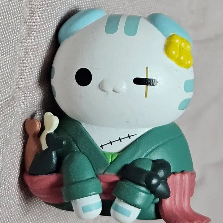 [BUNJANG] One Piece Zoro Nya-Piece Figure / 원피스 조로 메가캣 냥피스 피규어 가챠