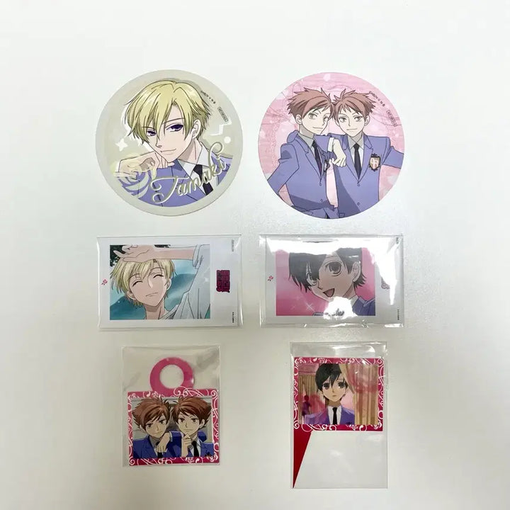 [BUNJANG] Ouran High School Host Club x Tunique Collaboration Merchandise Bundle Set / 오란고교 사교클럽 콜라보 카페 투니크 특전 일괄