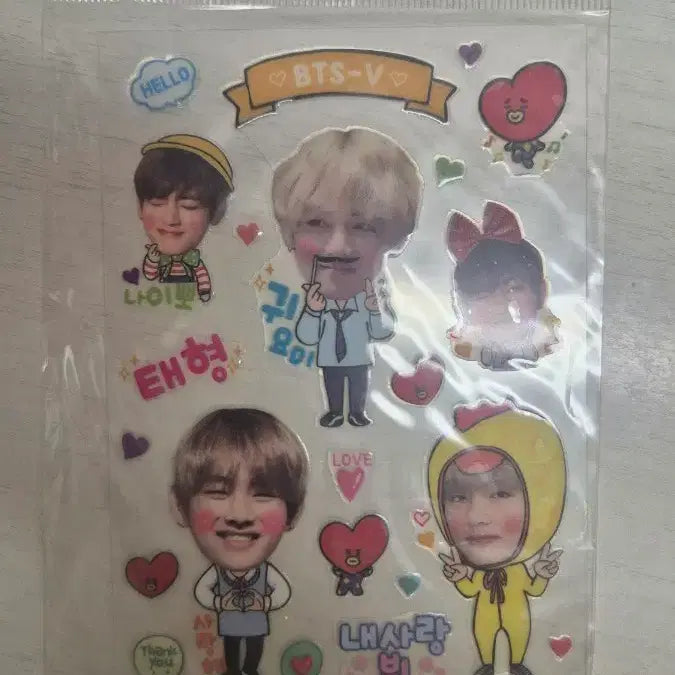 [BUNJANG] BTS V Sticker / BTS 방탄소년단 뷔 스티커
