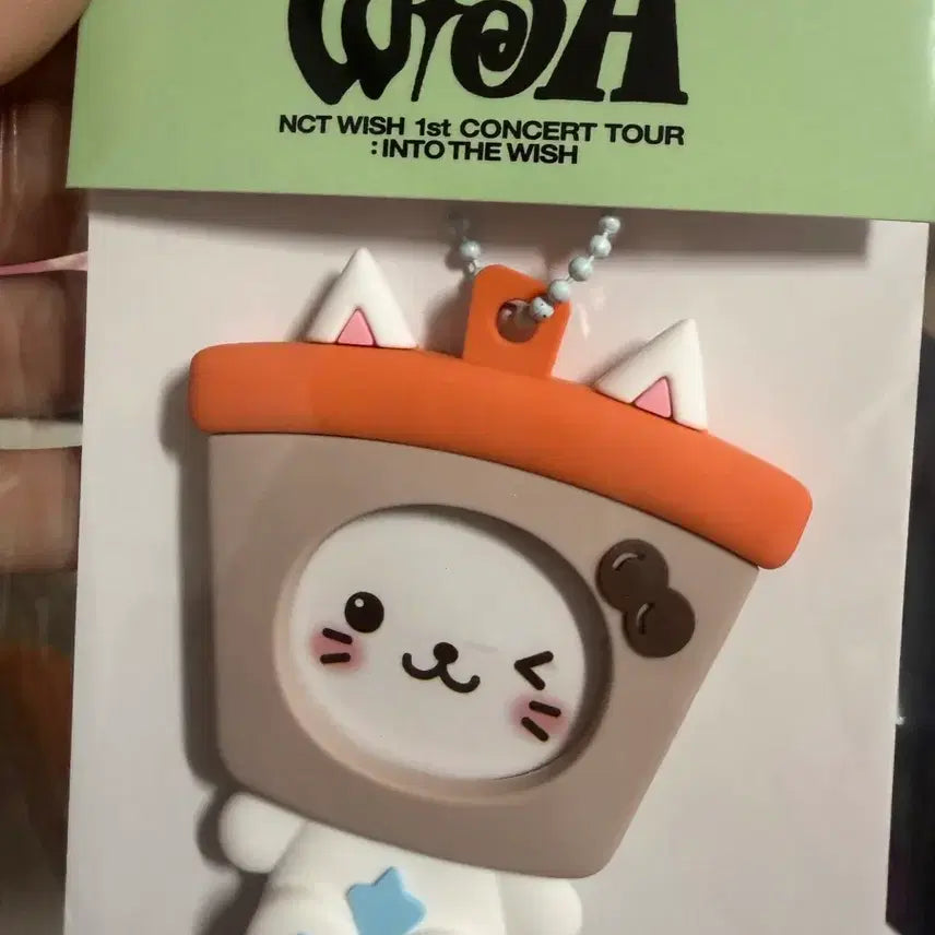 [BUNJANG] NCT WISH Our WISH Concert MD Pin Button Holder YuuShi Bubble Cat / 원가양도) 엔시티위시 아워위시 콘서트 엠디 핀버튼 홀더 유우시 버블냥