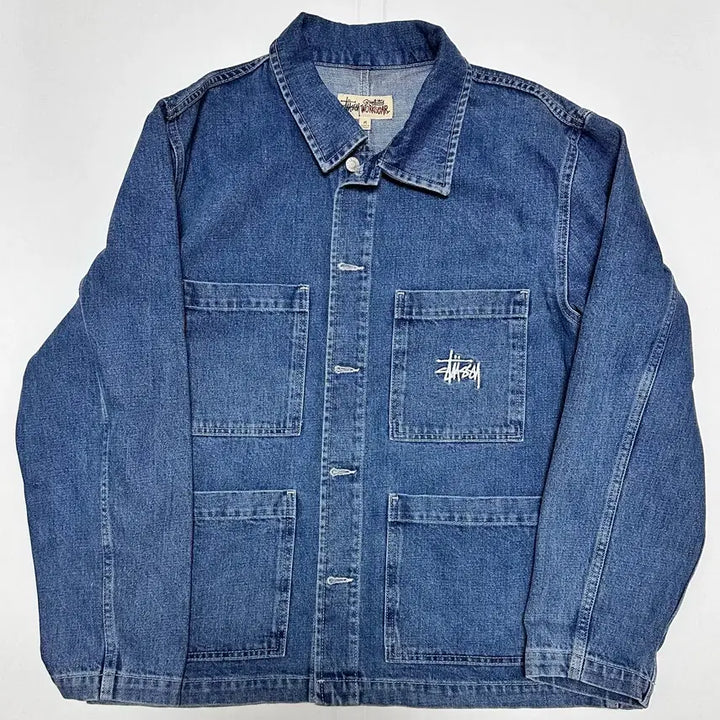[BUNJANG] Stussy Denim Chore Jacket / M) 스투시 데님 초어 자켓
