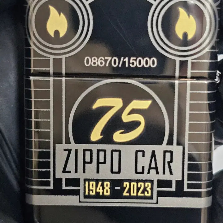 [BUNJANG] Zippo 2023 Limited Edition 75th Anniversary Asian Edition Lighter / Zippo 지포 라이터 2023 한정판/ 지포카 75주년 기념 아시아판