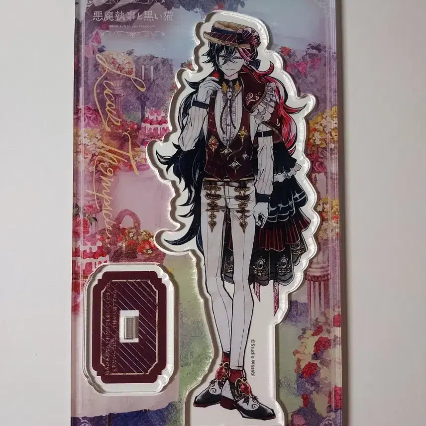 [BUNJANG] Akuneko Devil Butler &amp; Black Cat Lucas Tompsy Acrylic Stand / 아쿠네코 악마집사와 검은 고양이 루카스 톰프시 아크릴 스탠드 양도