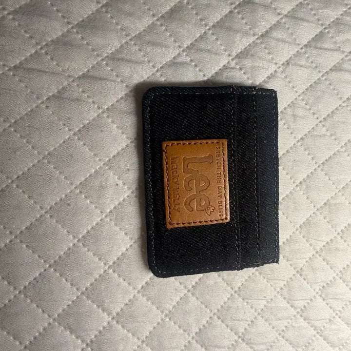 [BUNJANG] Lee Collaboration Card Wallet / Lee 콜라보 카드지갑 (상태 최상입니다)