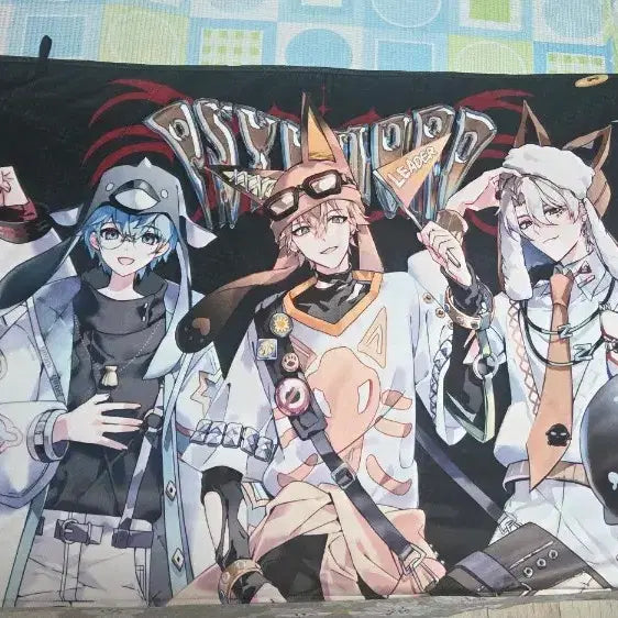 [BUNJANG] Psycho Code Aniplex Collaboration Goods T-shirt, Cloak Blanket, Mug Cup / 싸이코드 애니플러스 콜라보 굿즈 판매