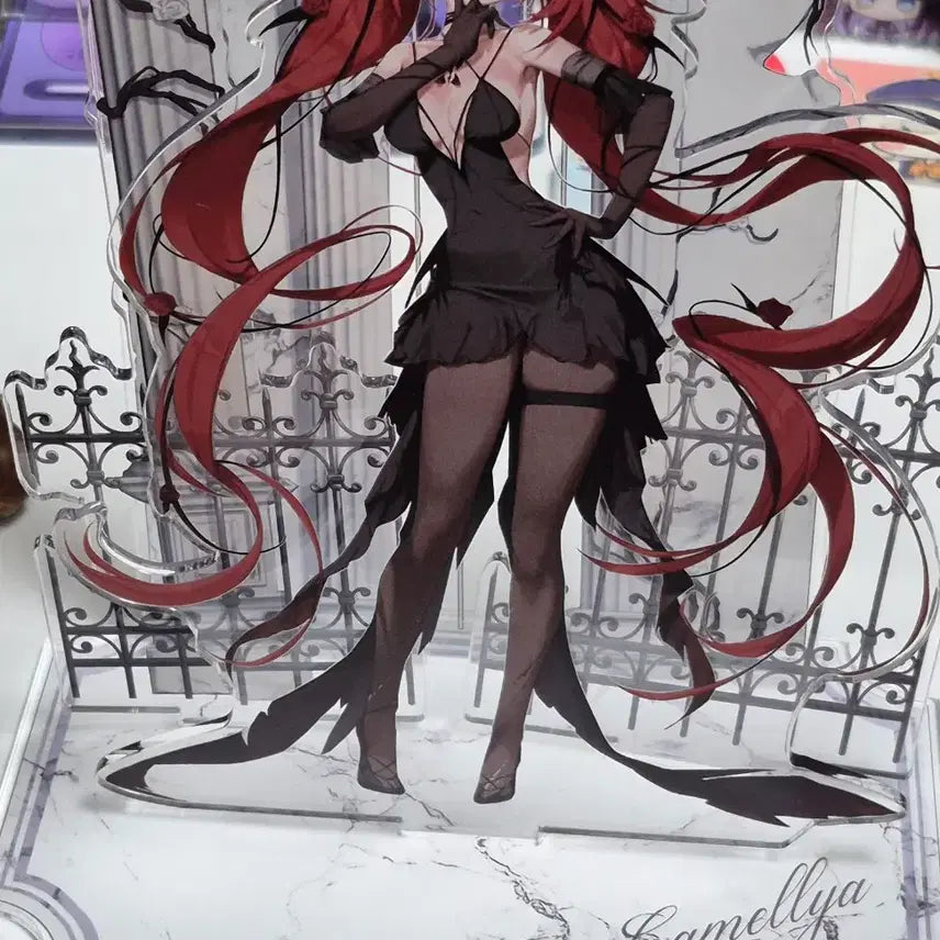 [BUNJANG] Camellia Large Acrylic Stand / 명조 웨딩 카멜리아 대형 아크릴