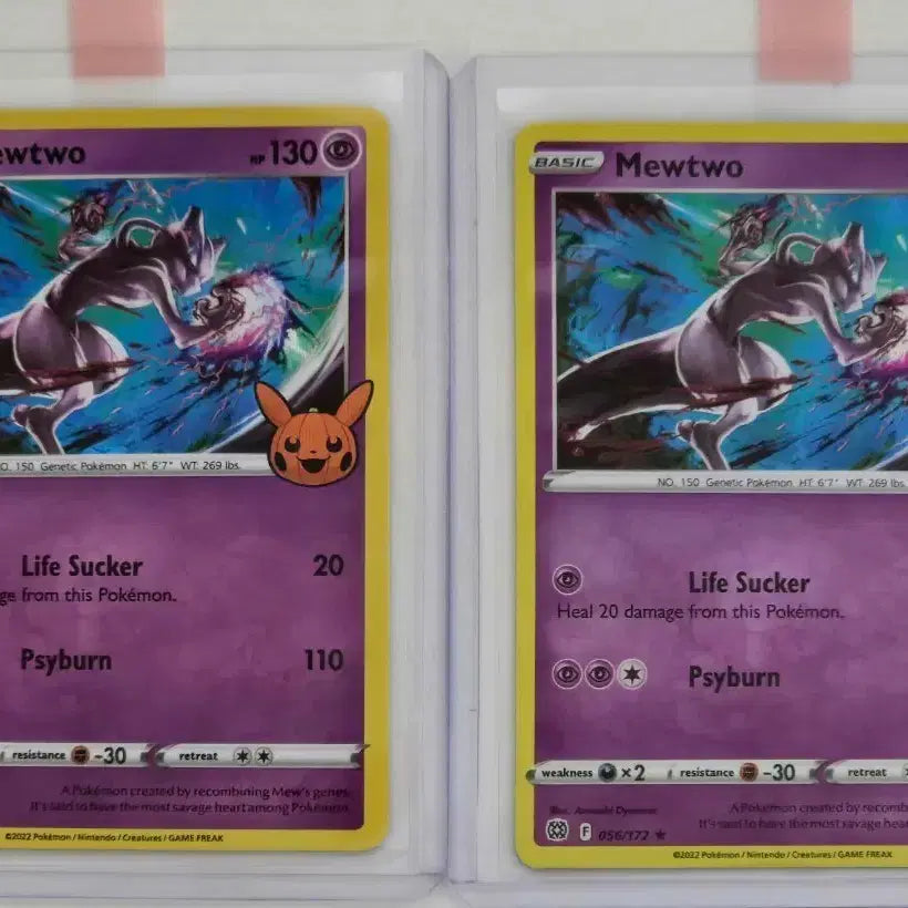 [BUNJANG] Pokemon TCG North America 2022 Halloween Promo Mewtwo / 포켓몬카드 북미 2022 할로윈 프로모 뮤츠