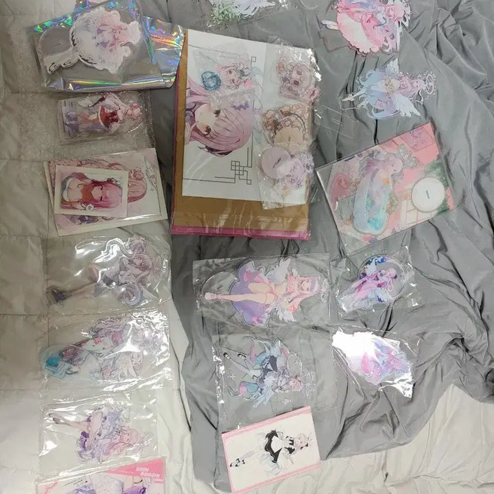 [BUNJANG] Blue Archive Mika &amp; Tea Party Acrylic Bundle / 블루아카이브 미카 및 티파티 일괄 팝니다