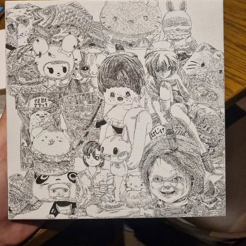 [BUNJANG] Custom Paper Panel Art Commission (Size 2) / 2호 종이 판넬 애니 그림 제작 의뢰