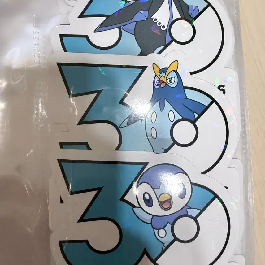 [BUNJANG] Pokemon 30th Anniversary Logo Sticker Psyduck Evolution Tree Set / 포켓몬 30주년 로고 스티커 팽도리 진화트리 세트