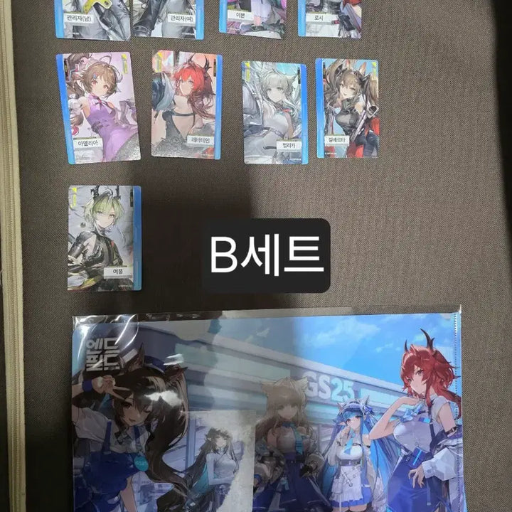 [BUNJANG] Arknights Endfield Collaboration Photocard Clear File Bundle Set / 명일방주 엔드필드 콜라보 포토카드 클리어파일 판매