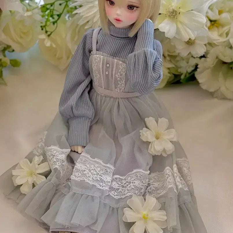 [BUNJANG] Volks MSD Ball-Jointed Doll Outfit &amp; Boots / 구체관절인형 msd 보크스 드레스 판매 찜 누르신분들 채팅주세요