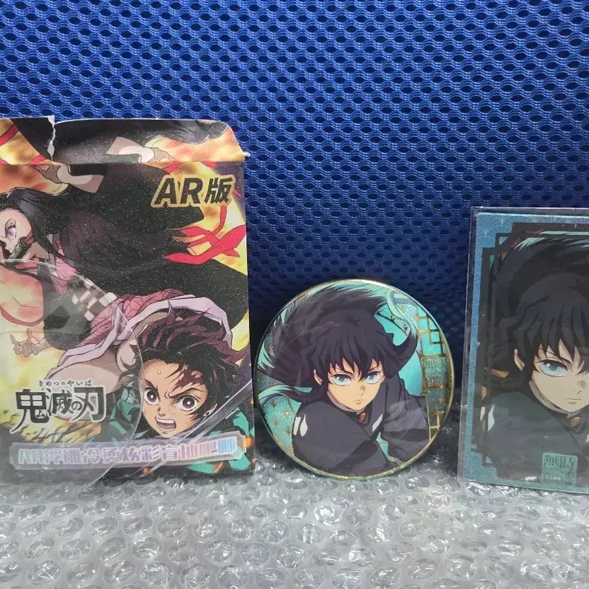 [BUNJANG] Demon Slayer Muichiro Tokito AR Gold Ver. Can Badge / 귀멸의 칼날 무이치로 캔뱃지 ar금빛ver