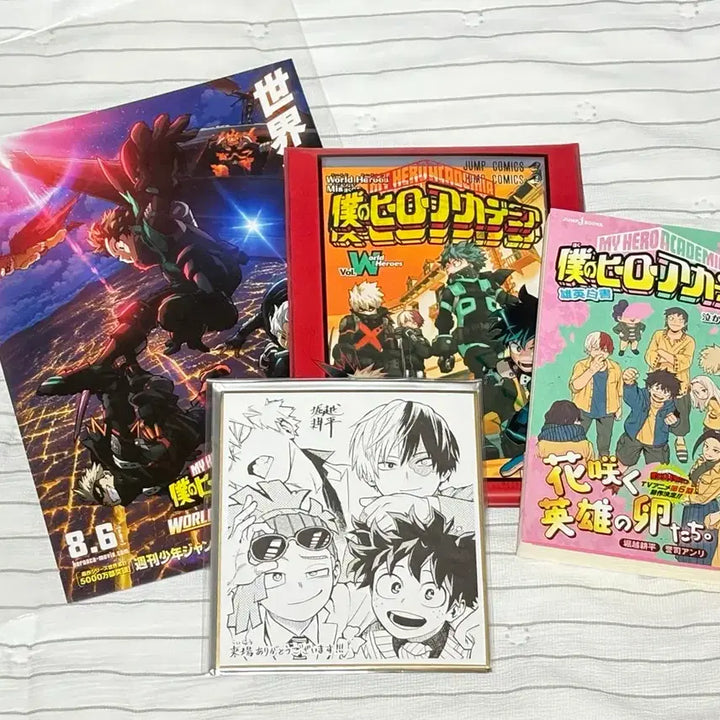 [BUNJANG] My Hero Academia Todoroki Shoto Acrylic &amp; Paper Goods / 나의 히어로 아카데미아 나히아 히로아카 토도로키 쇼토 아크릴 지류 굿즈