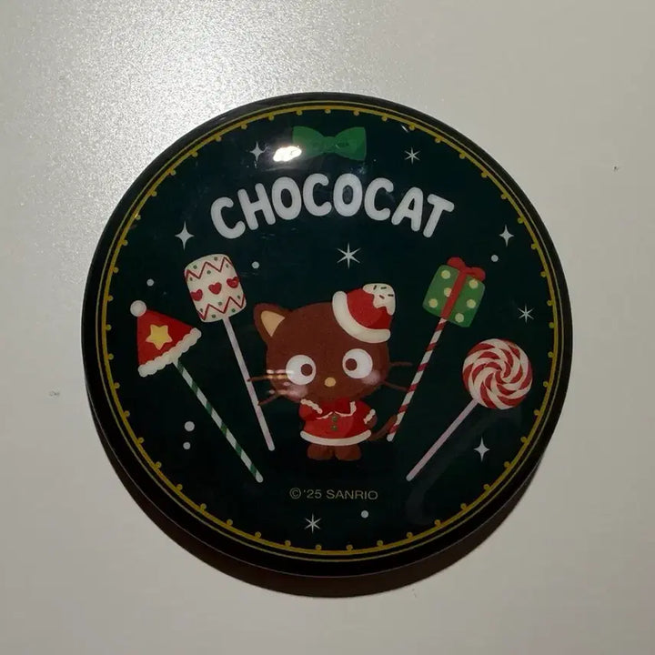 [BUNJANG] Sanrio Sweet Holiday Chococat Badge / 산리오 스위트 홀리데이 초코캣 뱃지