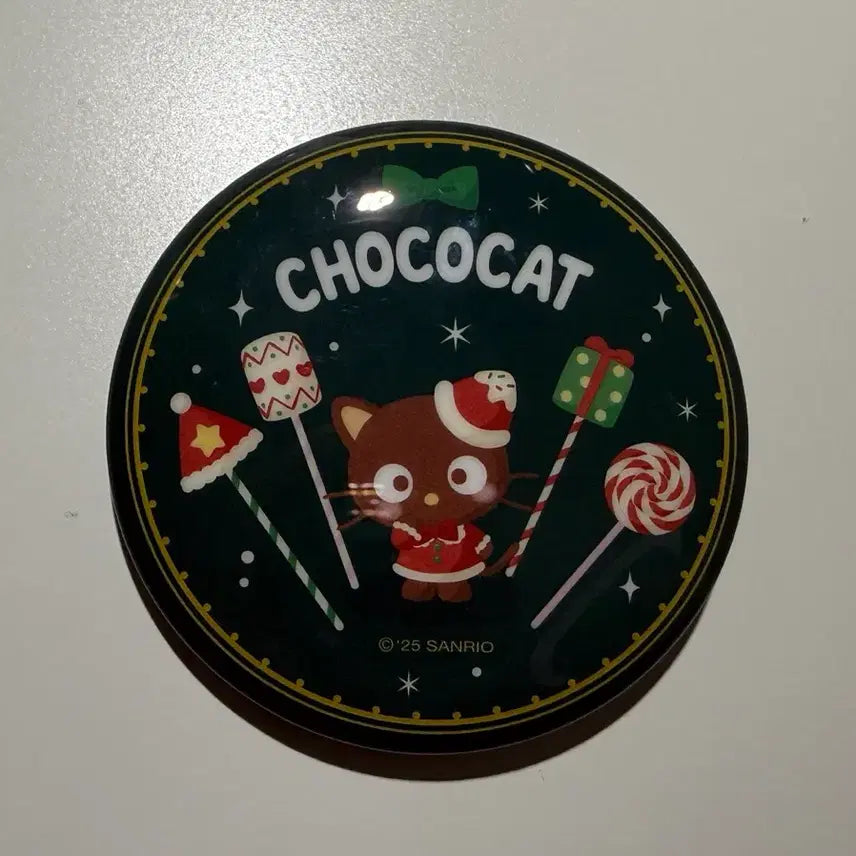 [BUNJANG] Sanrio Sweet Holiday Chococat Badge / 산리오 스위트 홀리데이 초코캣 뱃지