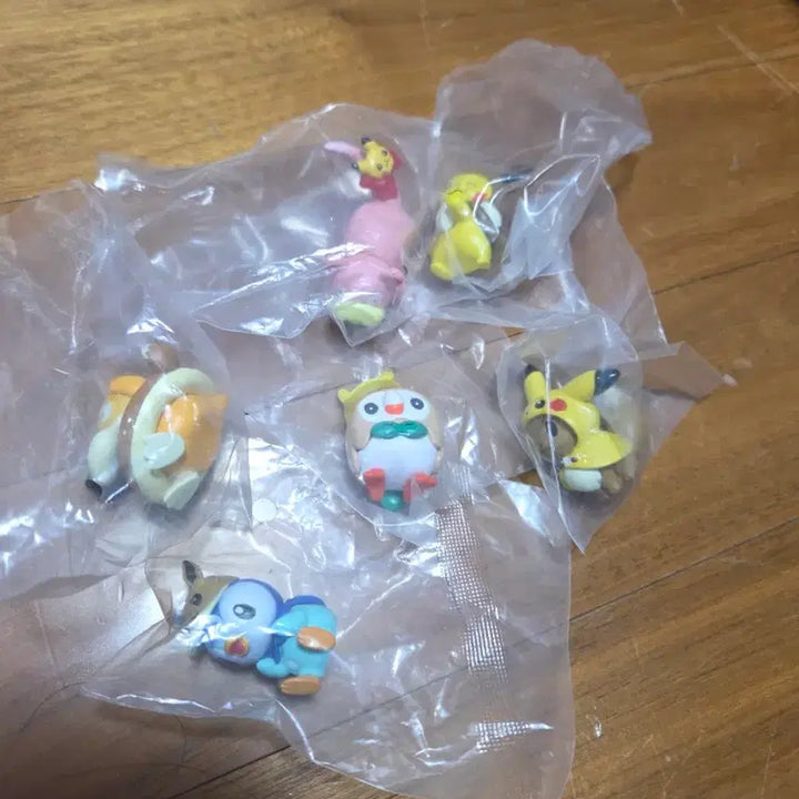 [BUNJANG] Pokemon Pikachu &amp; Eevee Fan Full Set 6 Types / 팬오브 피카츄 이브이 포켓몬 피규어 6종 일괄