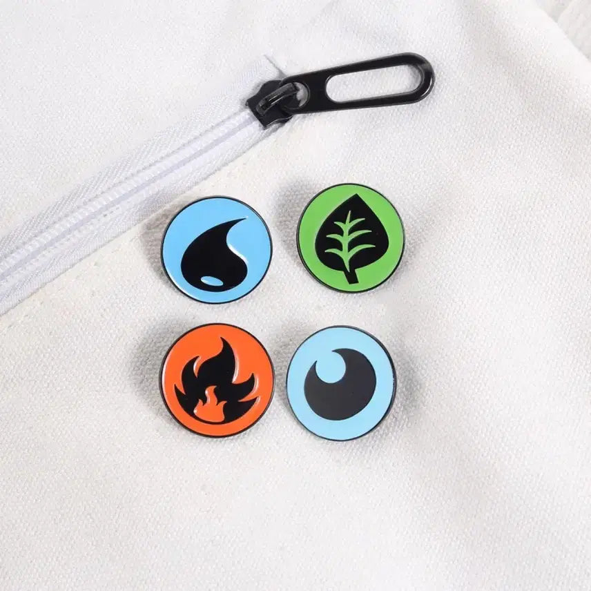 [BUNJANG] Pokemon Elemental Badge Set (9 Types) / 포켓몬카드 원소뱃지9종