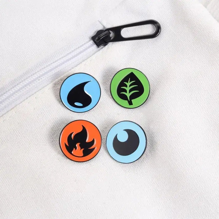 [BUNJANG] Pokemon Elemental Badge Set (9 Types) / 포켓몬카드 원소뱃지9종