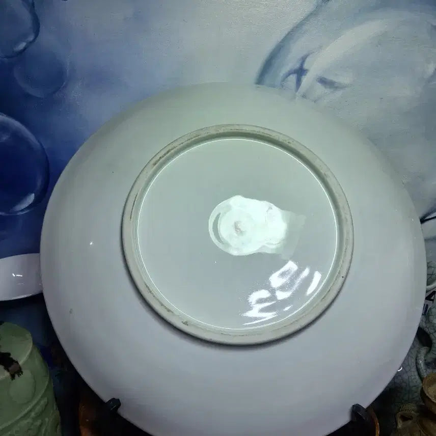 [BUNJANG] Celadon Porcelain Plate / 칠선녀 접시
