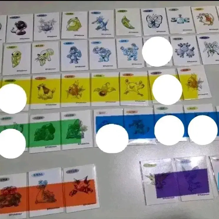 [BUNJANG] Pokemon Stickers 30th Anniversary Artwork / 포켓몬 띠부씰 신상 교환 아트워크 30주년
