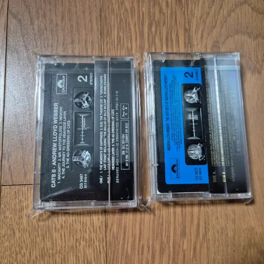 [BUNJANG] Andrew Lloyd Webber Best Cassette Tape Set / (개봉 카세트)Cats2. 앤드류 로이드 웨버 베스트 카세트테이프