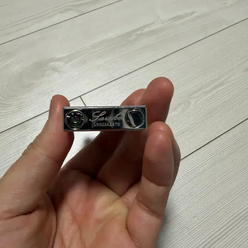 [BUNJANG] Silver Brushed Lighter / 라이터 실버 브러쉬드