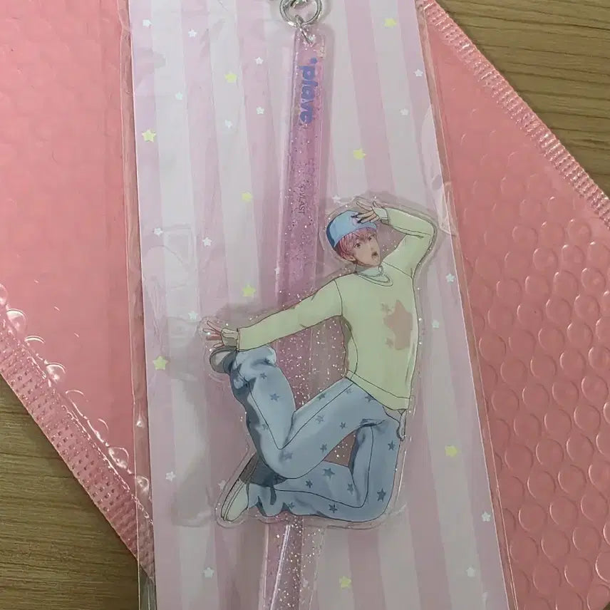 [SOLD OUT] 플레이브 뿌우 아크릴 스틱 키링