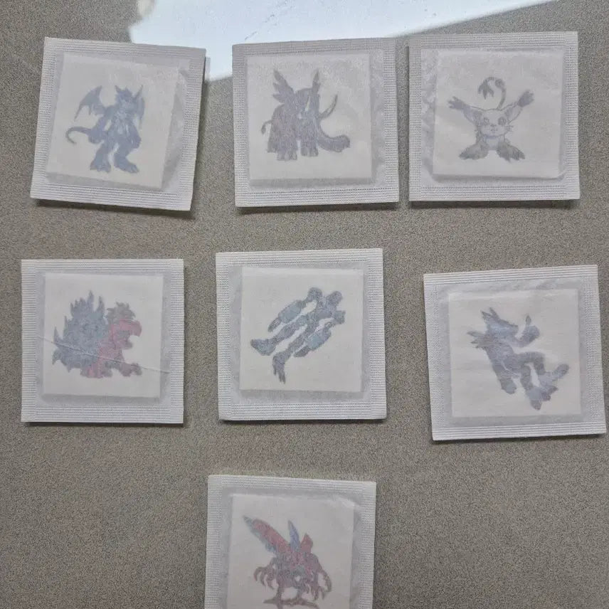 [BUNJANG] Digimon Magic Seal Version 1 Bundle Set (Sealed) / 구버젼 디지몬 매직씰 미개봉 일괄