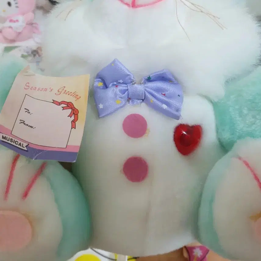 [BUNJANG] 80s Classic Vintage Mint Rabbit Music Box Doll / 가격고정) 80s 고전 빈티지 민트토끼 인형