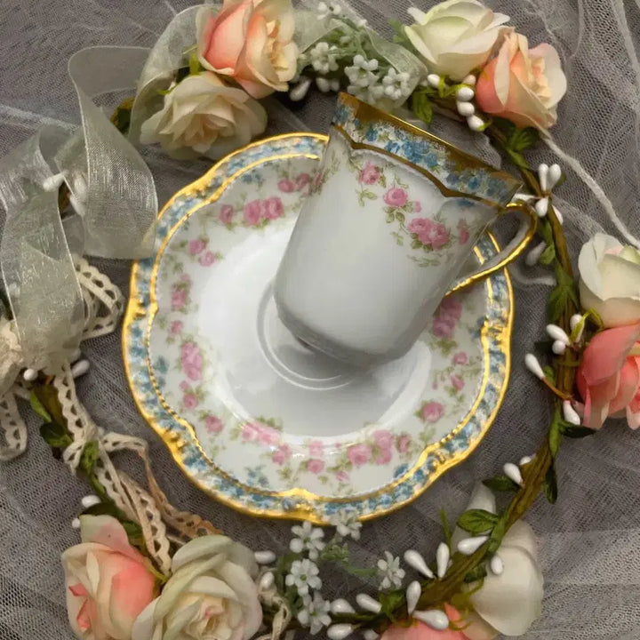 [BUNJANG] French Haviland Limoges Teacup Set / 프랑스하빌랜드 리모즈(오늘특가세일)