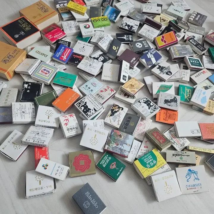 [BUNJANG] Vintage Matchbox Set / 성냥갑 세트