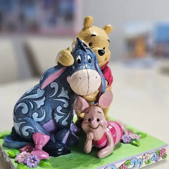 [BUNJANG] Jim Shore Disney Winnie the Pooh Piglet Eeyore Friends Figurine / 디즈니  짐슈어 위니 더 푸, 피글렛과 이요르 프렌즈