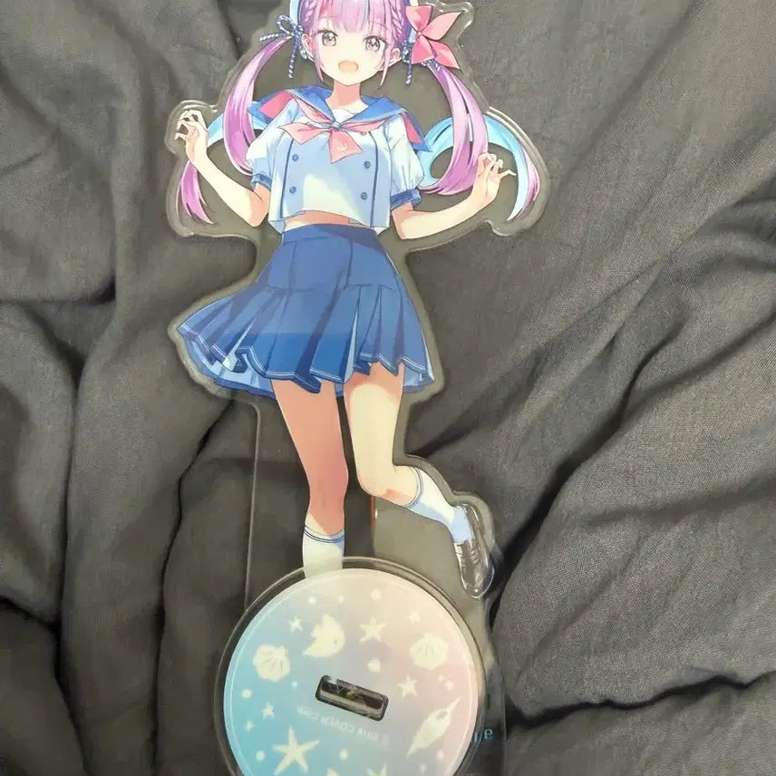 [BUNJANG] Hololive Minato Aqua Big Acrylic Stand - Kappa Sushi Collaboration / 홀로라이브 미나토 아쿠아 빅아크릴스탠드 갓파스시 콜라보