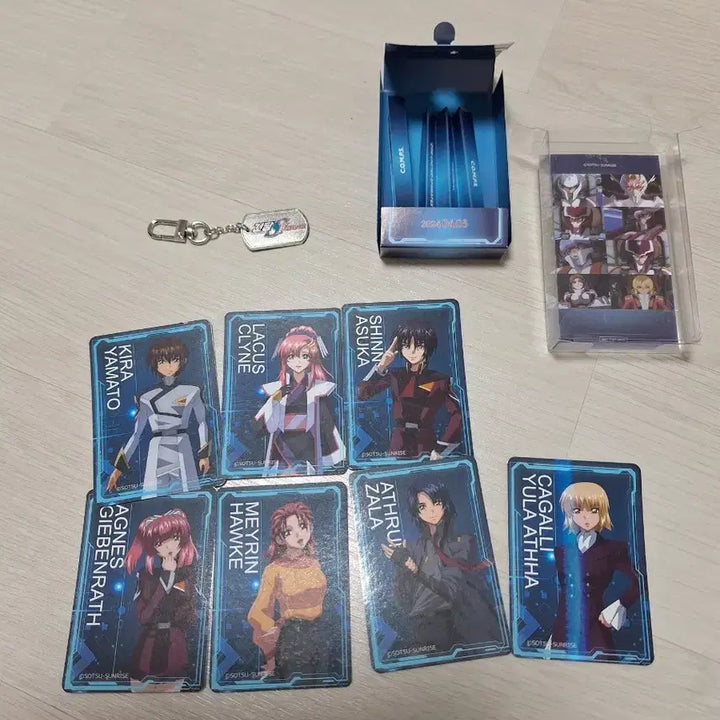 [BUNJANG] Gundam Seed Freedom Special Edition Keychain and Card / 건담 시드 seed 극장판 프리덤 특전 키링 및 카드 양도(맘찍x