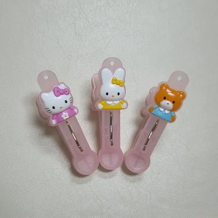 [BUNJANG] Vintage 1998 Hello Kitty Clip Set / 고전키티 집게 세트 캐시 집게