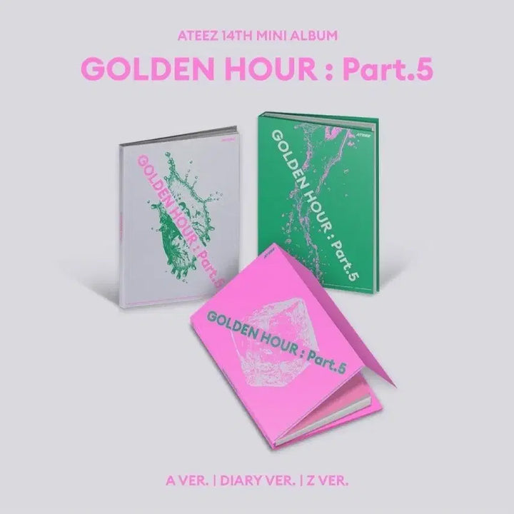 [BUNJANG] ATEEZ Golden Hour Part. 5 TOKTOQ Album Split Set / 에이티즈 TOKTOQ 골든아워 파트5 앨범 분철