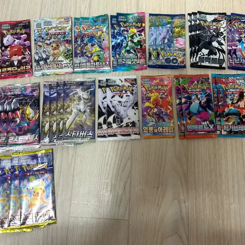 [BUNJANG] Pokemon Card Packs Bundle Set / 포켓몬카드팩