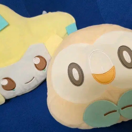 [BUNJANG] Pokemon Center Jirachi &amp; Rowlet Pouch Set / 성수 팝업 포켓몬센터 지라치 나몰빼미 파우치