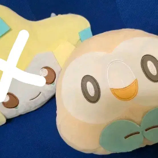 [BUNJANG] Pokemon Center Jirachi &amp; Rowlet Pouch Set / 성수 팝업 포켓몬센터 지라치 나몰빼미 파우치