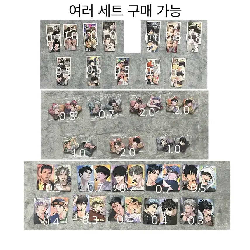 [BUNJANG] Spaklz Collection Photocard Crossover Snap Pack Snap Badge / 스파클즈 spaklz 컬렉션 포토카드 컬포 캔뱃지 크로스오버 스냅팩 스냅