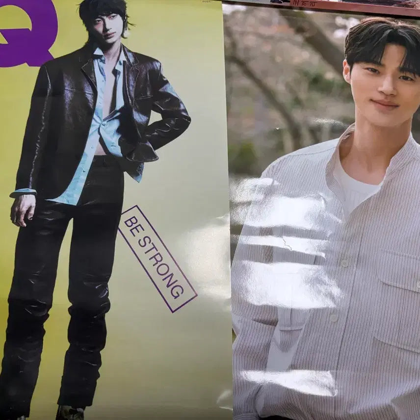 [BUNJANG] Byun Woo-seok Bundle Set Magazines Posters / 변우석 교촌/이디야 굿즈 및 잡지, 포스터 일괄 판매합니다.