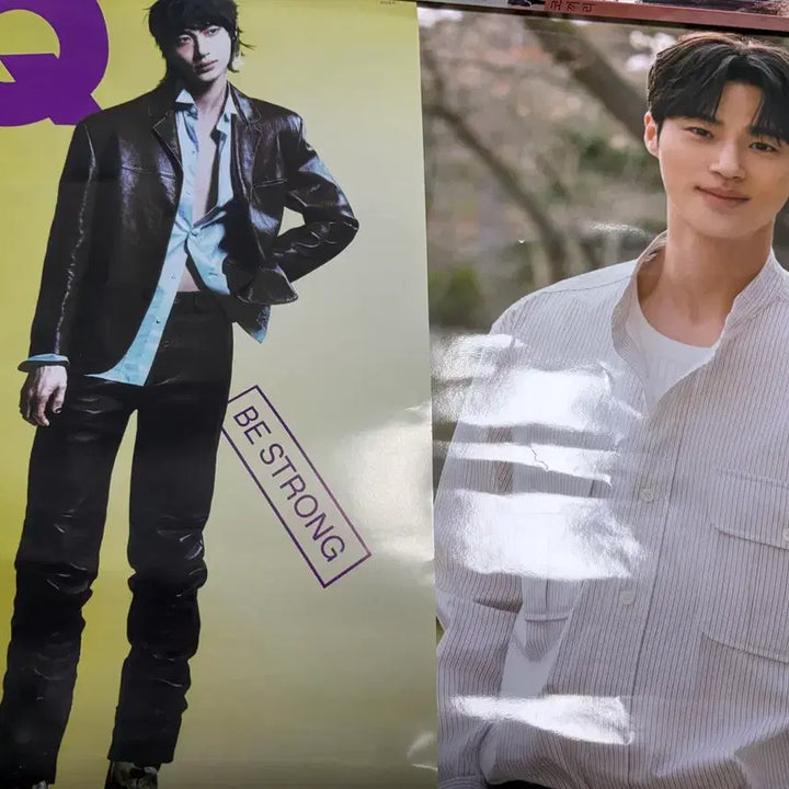 [BUNJANG] Byun Woo-seok Bundle Set Magazines Posters / 변우석 교촌/이디야 굿즈 및 잡지, 포스터 일괄 판매합니다.