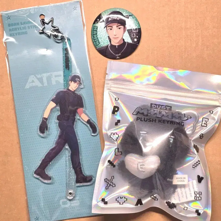[BUNJANG] PLAVE Kalligo Part 2 Bundle Set - Acrylic Stick Keychain, Can Badge, Mmemimu Keychain / PLAVE 플레이브 칼리고파트2 캔뱃지,므메미무 키링,아크릴스틱 - 하민