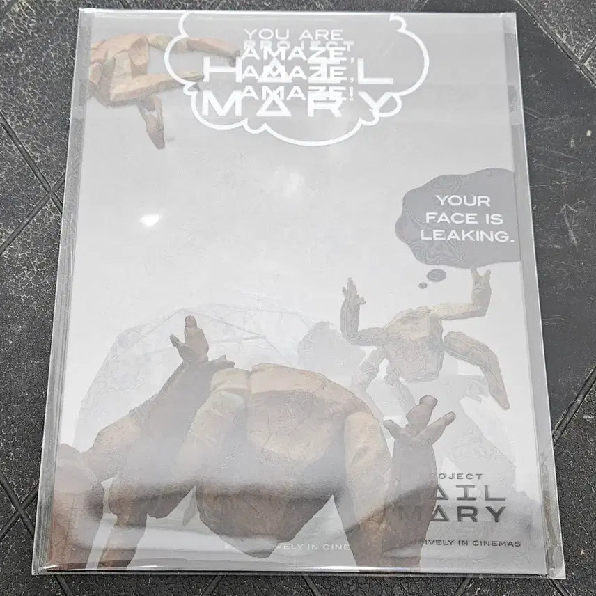 [BUNJANG] Project Hail Mary Transparent Photocard / 프로젝트 헤일메리 투명 포토카드 굿즈 특전