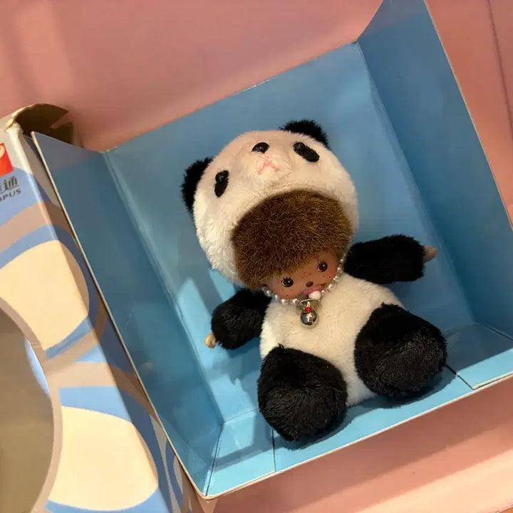 [BUNJANG] Rare Baby Chichi Panda Monchhichi Vintage / 레어 판다 미니 베비치치 몬치치 고전